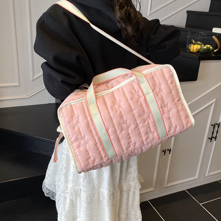 Stylische gesteppt Reisetasche Karnz