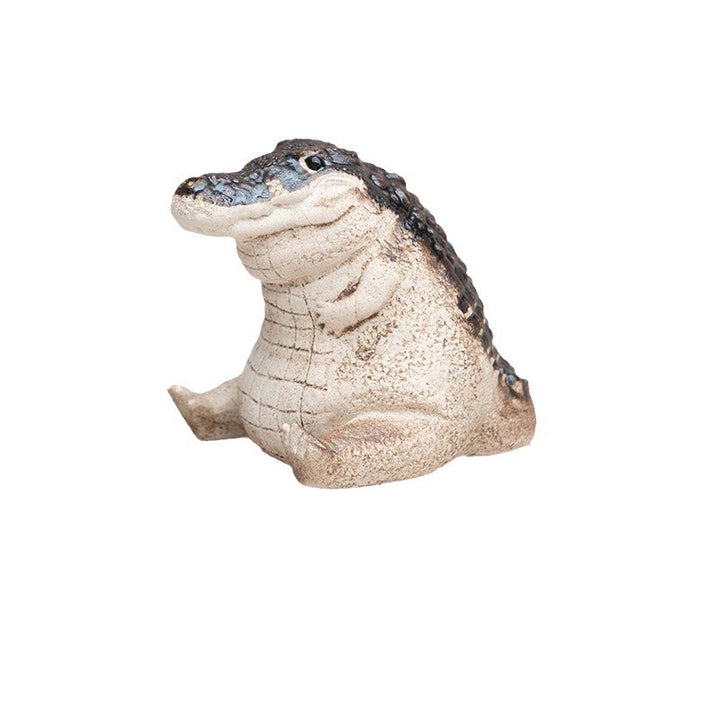 Dekorative Krokodilfigur Karnz