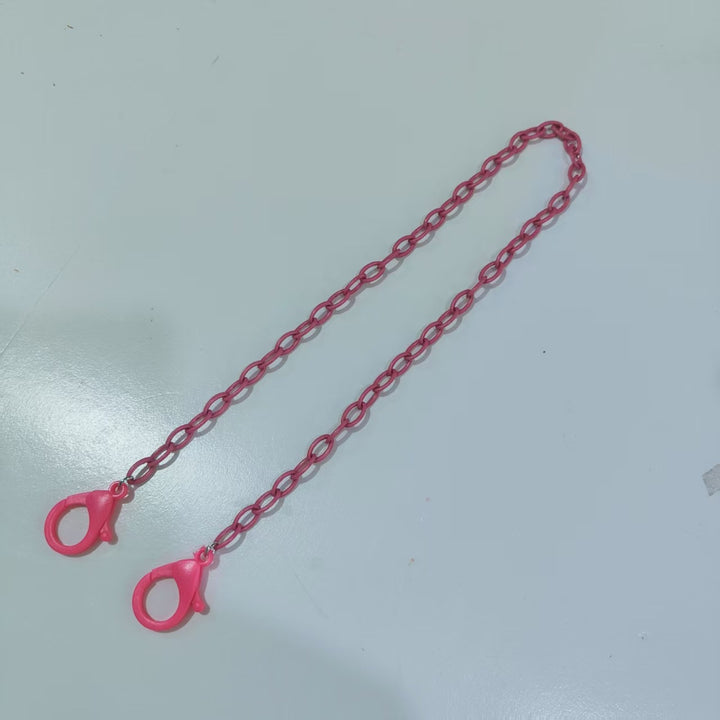Modische Brillenhalterkette Aus Transparentem Material Karnz