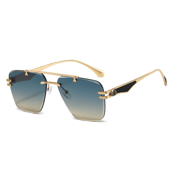 Elegante geometrische Sonnenbrille Karnz