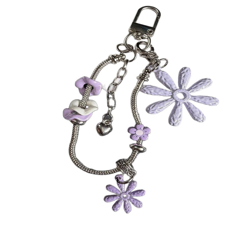 Blumenthema Charm Schlüsselanhänger Karnz