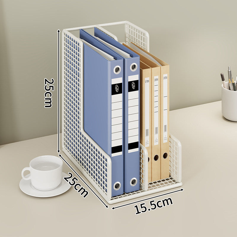 Modular Mesh-Schreibtisch-Datei- und Ordner-Organizer mit verstellbaren Trennwänden