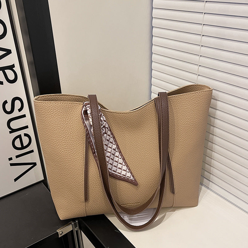Klassische Leder Tragetasche