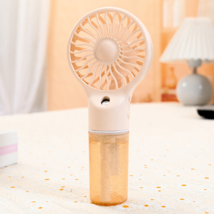 Damen Tragbarer Handventilator mit integrierter Sprühfunktion Karnz