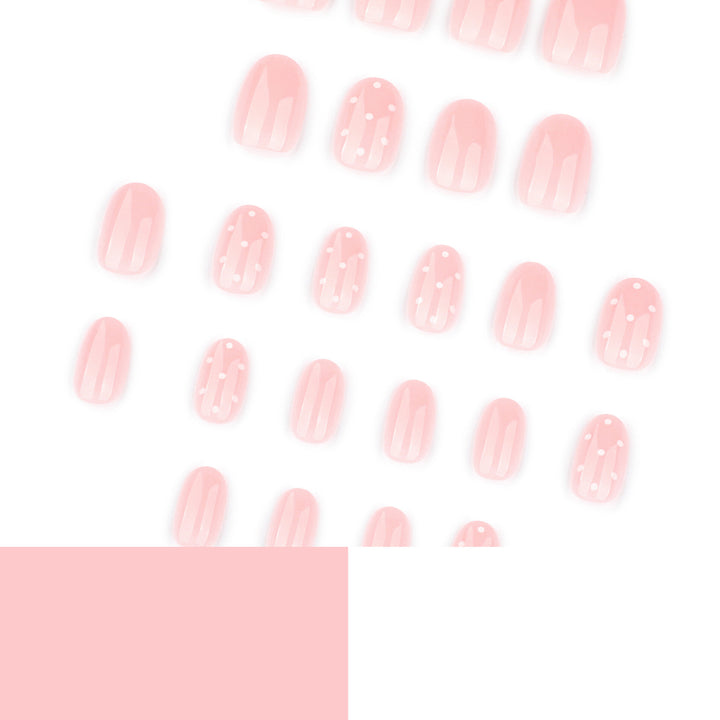 Kunstvolle Nagelkunst mit Zartem Punktedesign Karnz