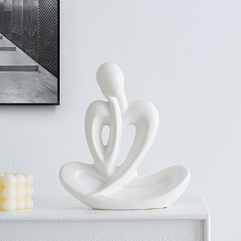 Elegante Liebe Skulptur Karnz