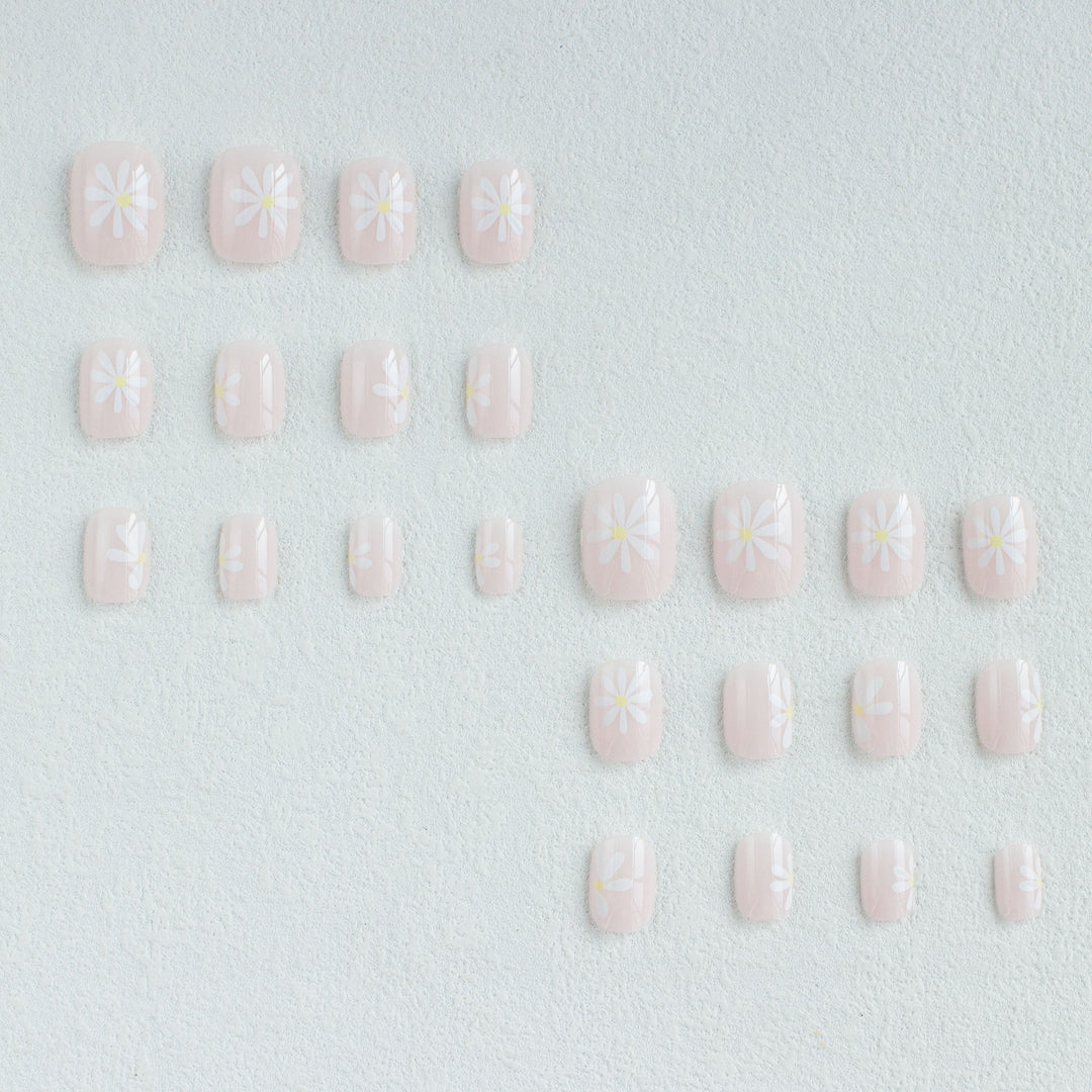 Florales Kunst-Nageldesign-Kit