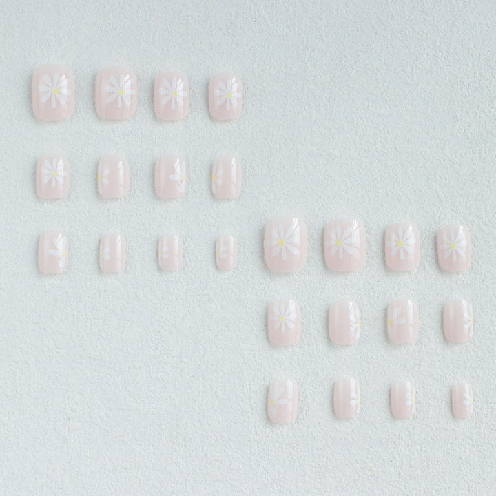 Florales Kunst-Nageldesign-Kit