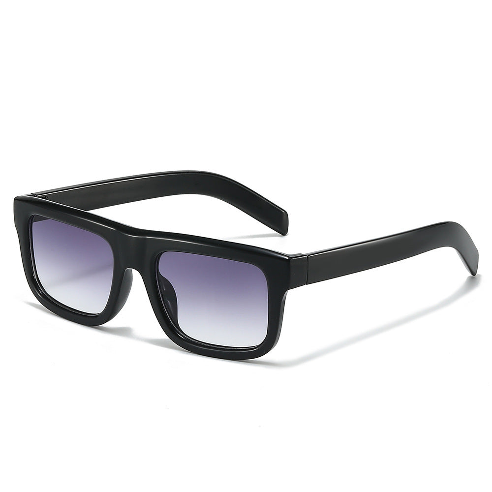 Zeitgenössische Sonnenbrille mit breitem Rahmen Karnz
