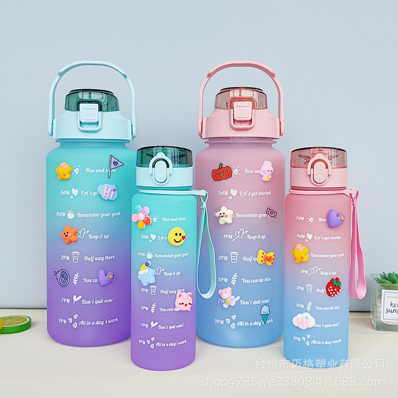 Damen Motivations-Wasserflasche Karnz