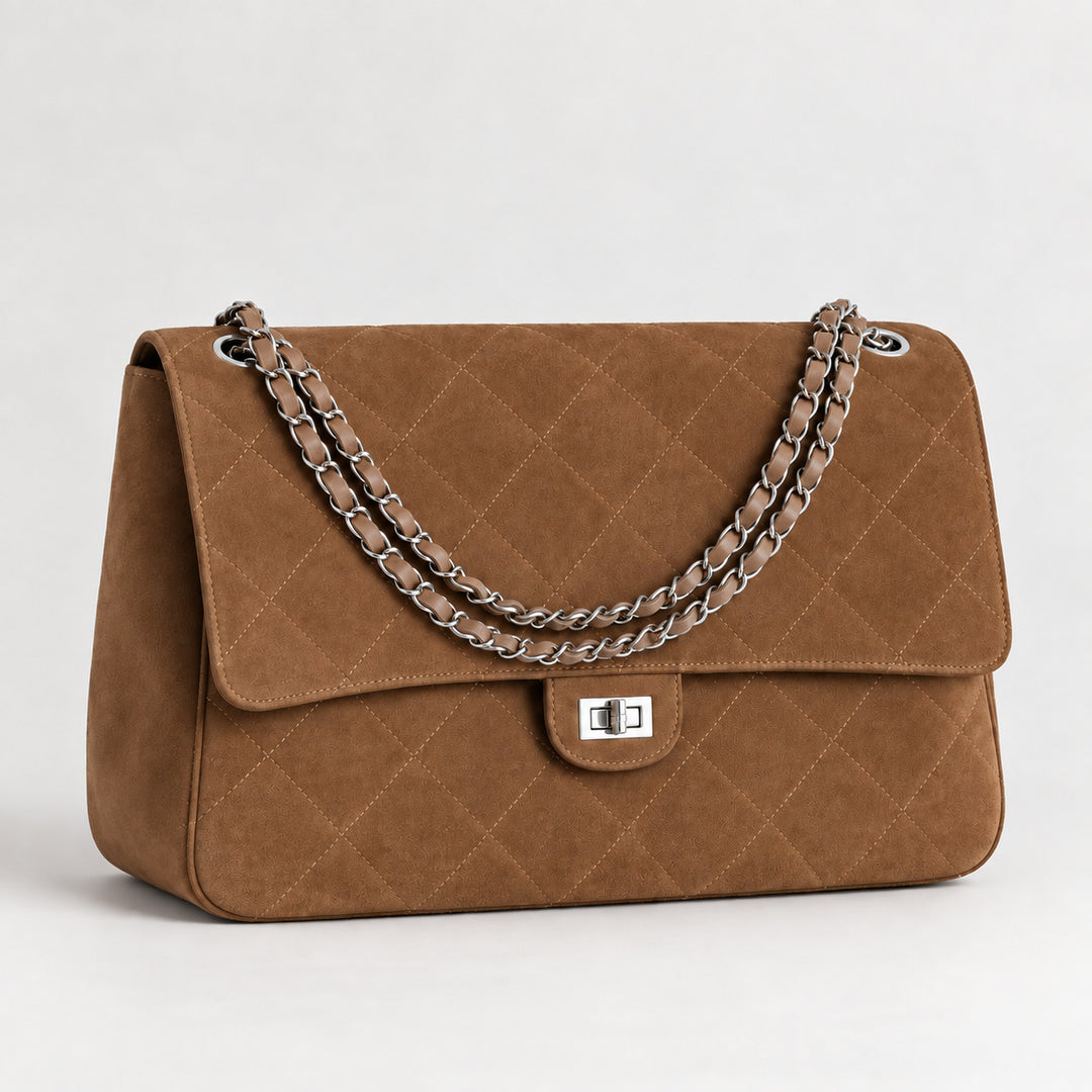 Elegante gesteppte Schulter