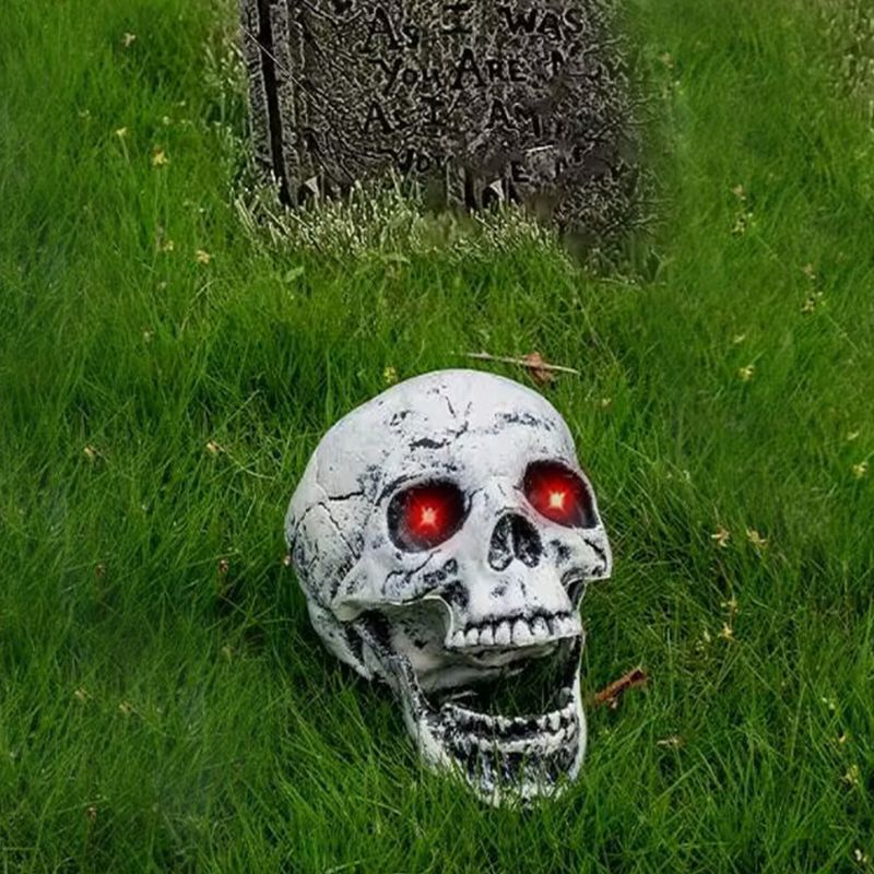 Dekorative Totenkopfstatue