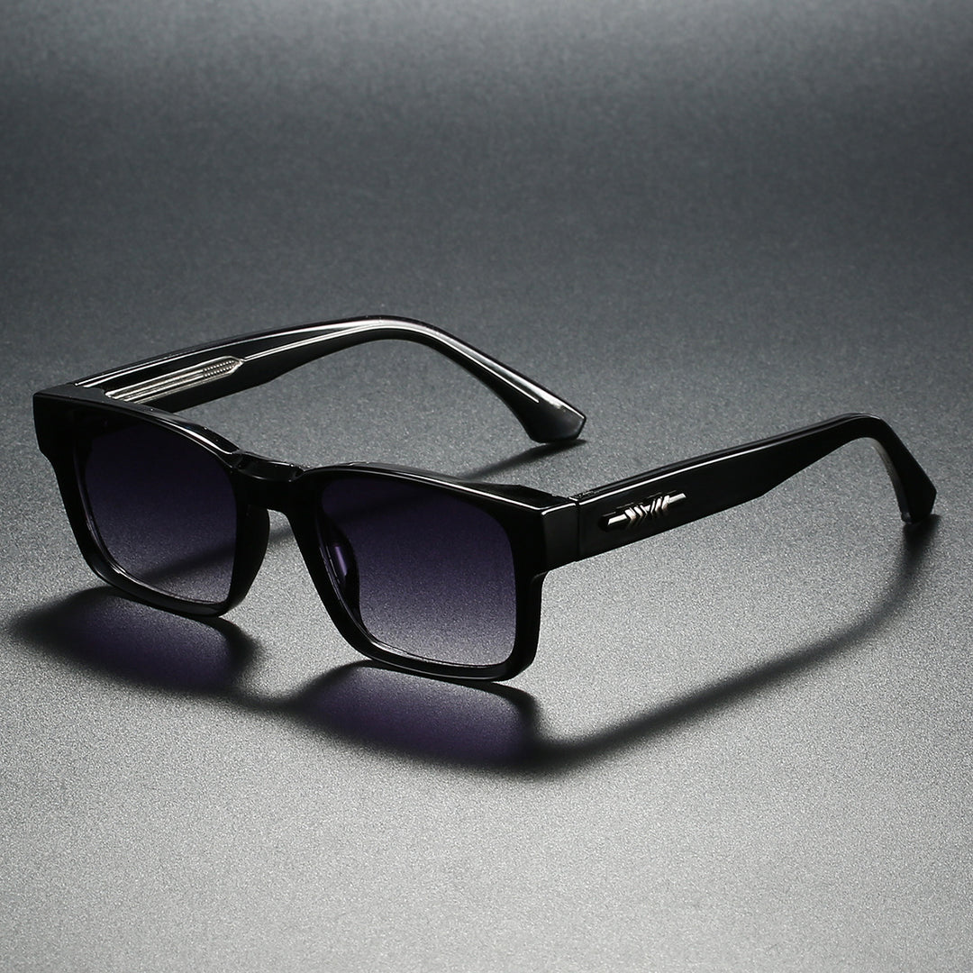 Damen Sonnenbrille mit klassischem quadratischem Rahmen und UV-Schutz Karnz