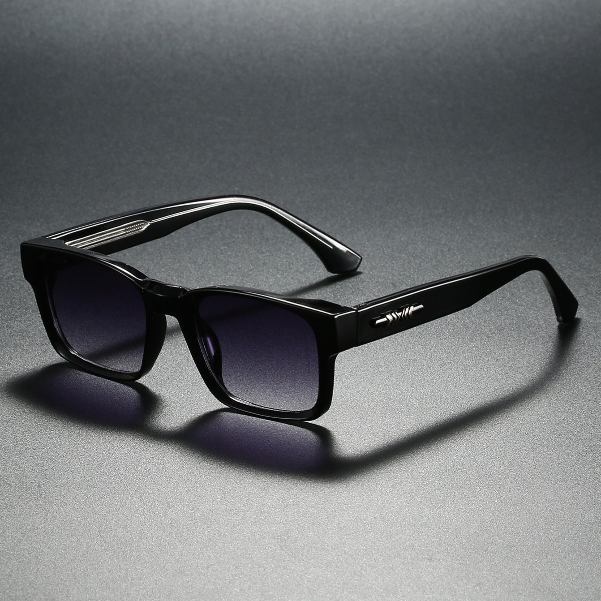 Damen Sonnenbrille mit klassischem quadratischem Rahmen und UV-Schutz Karnz