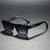 Damen Sonnenbrille mit klassischem quadratischem Rahmen und UV-Schutz Karnz