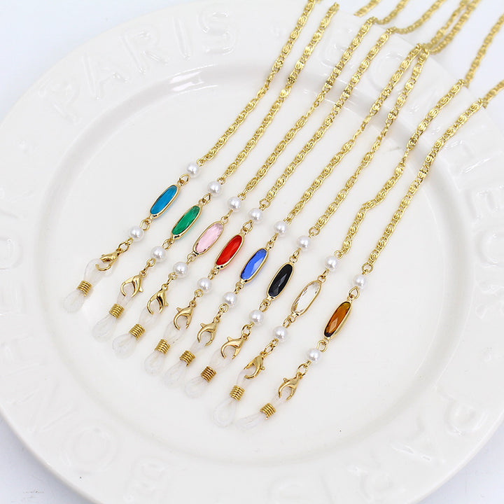 Elegante Brillen Kette Karnz