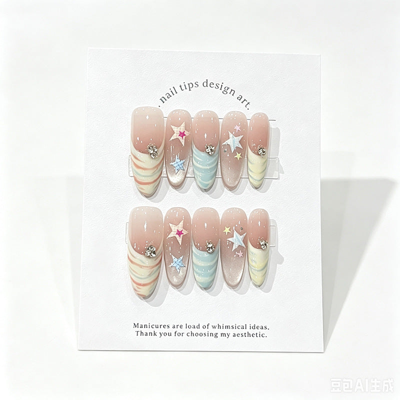 Verspielt Nagelkunst Press-On Set Karnz