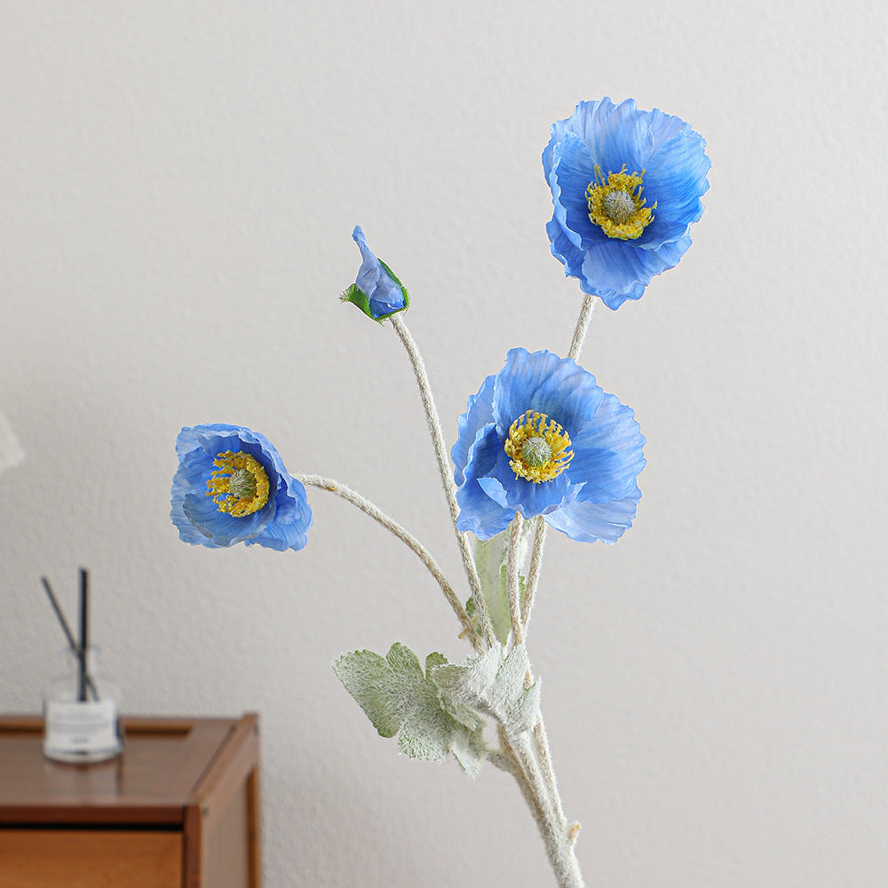 Dekorativer Kunst-Mohnblumenstrauß Karnz