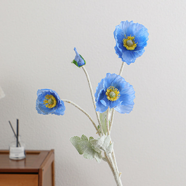 Dekorativer Kunst-Mohnblumenstrauß Karnz