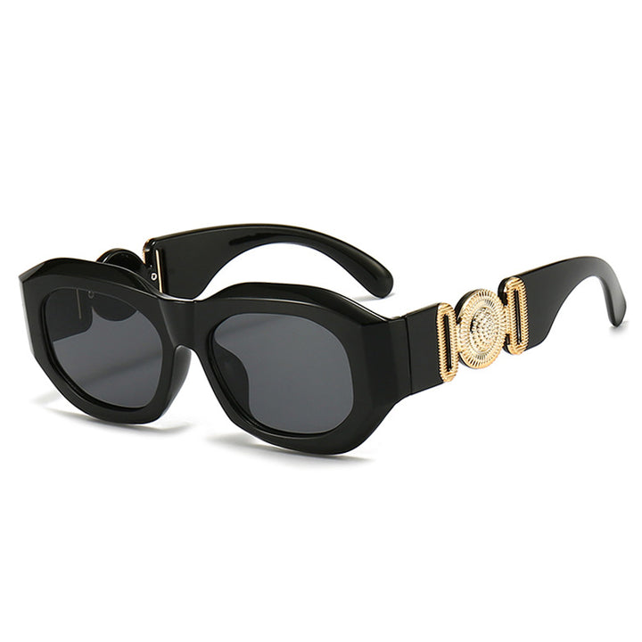 Elegante sechseckige Rahmen-Sonnenbrille