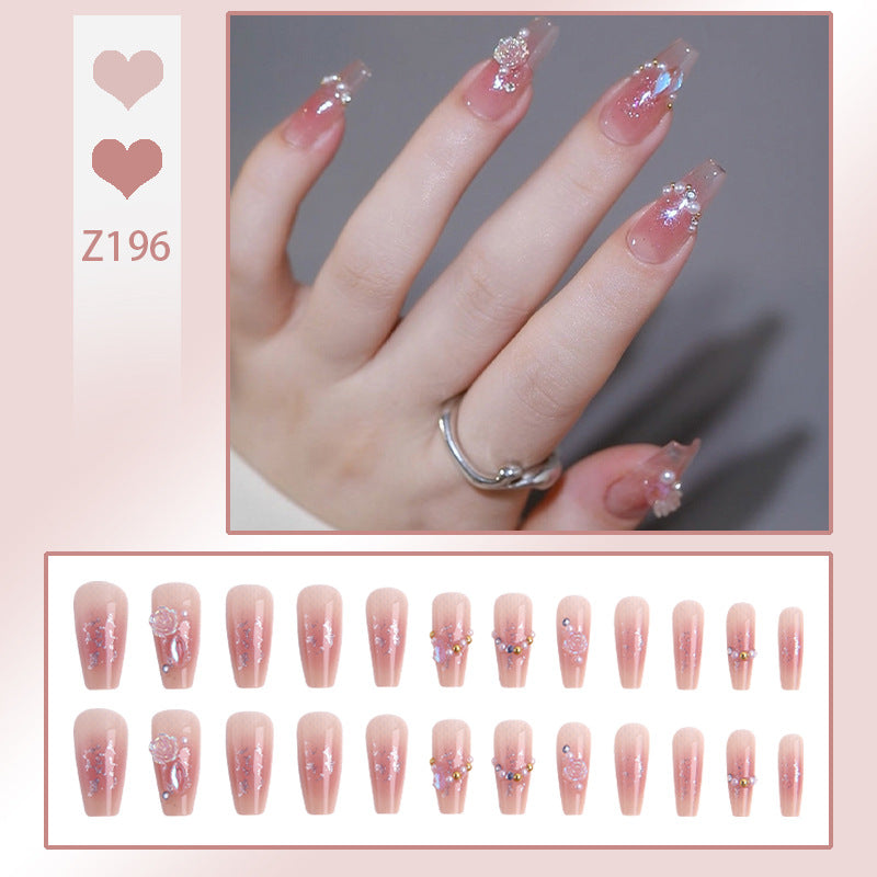 Elegantes Press-On Nagelset  1790956126
