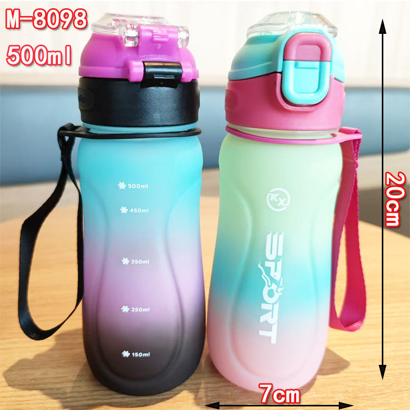 Damen Sportliche Trinkflasche mit ergonomischem Design Karnz