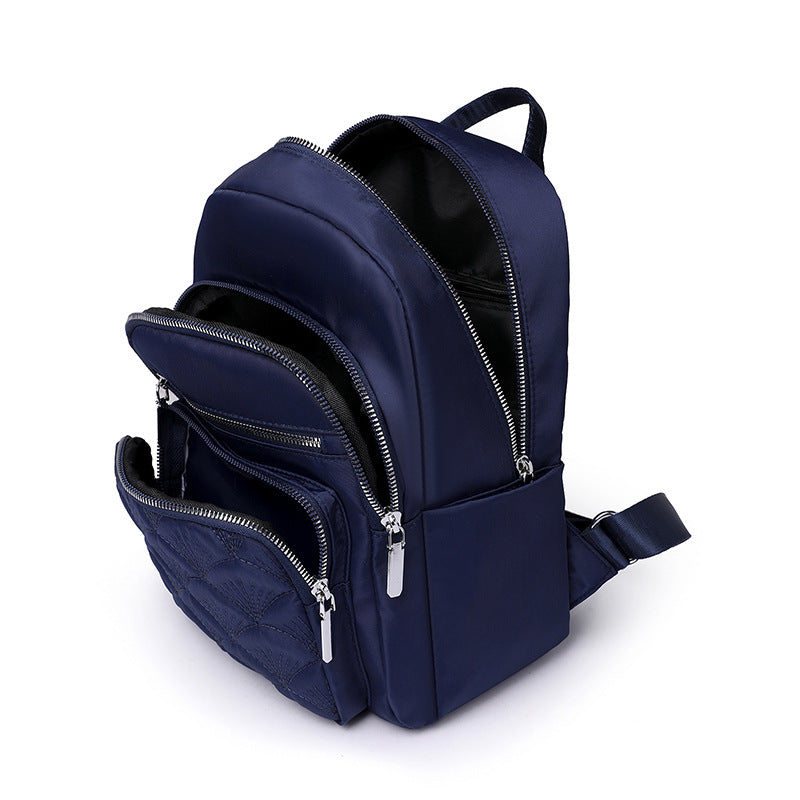 Strukturierter gesteppter Rucksack Karnz