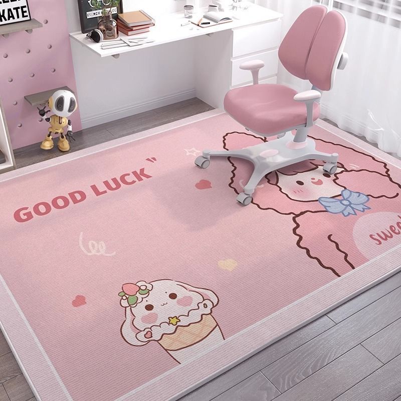 Verspielter Teppich im Cartoon-Stil