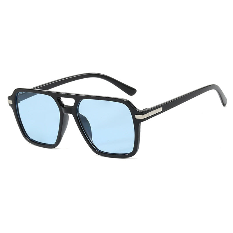 Damen modische rechteckige Sonnenbrille mit stylishem Design und UV-Schutz Karnz
