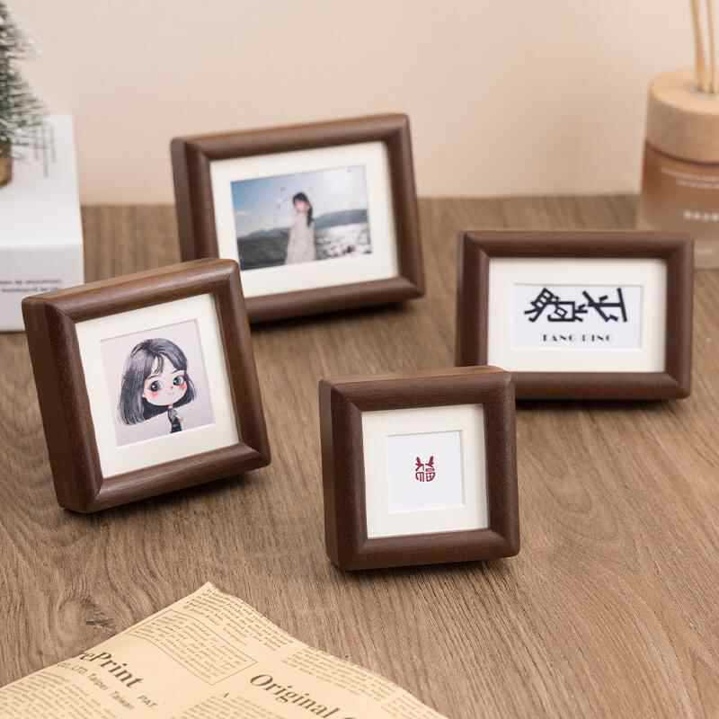 Premium Holzfoto-Rahmen für die Wohnkultur