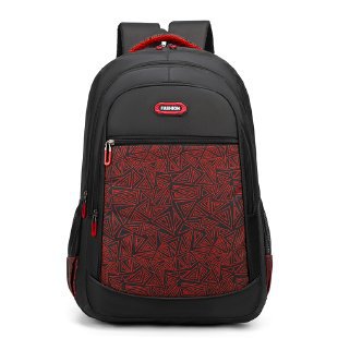Stylische geometrische Druck Rucksack Karnz