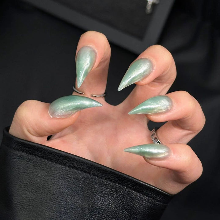 Stiletto Dekorative Press-On Nagelverzierungen