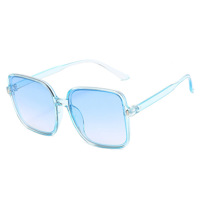Damen große quadratische Sonnenbrille mit auffälligem Muster Karnz