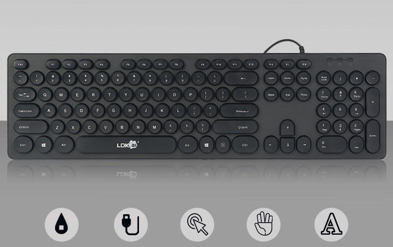 Mechanische Tastatur und Maus Set Karnz
