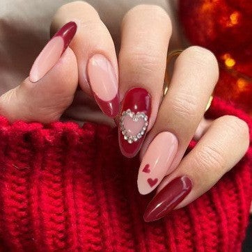 Dekoratives Press-On Nagelset Karnz