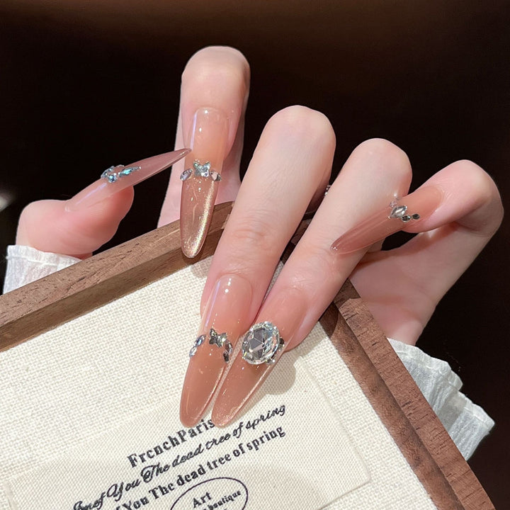 Glamorous Press-On Nail Extensions Karnz