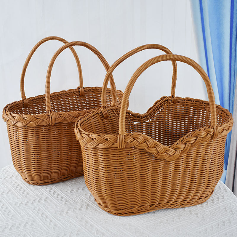 Geflochtene Woven Aufbewahrungskorb Karnz