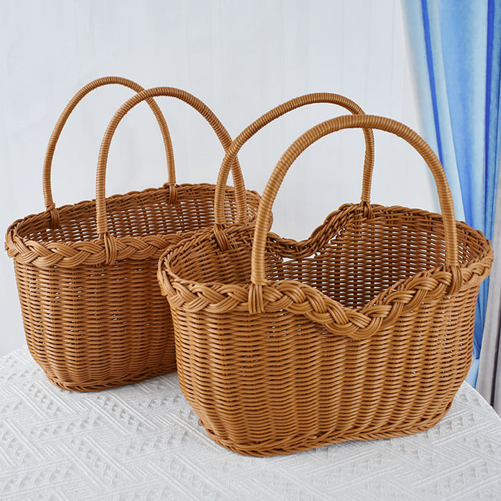 Geflochtene Woven Aufbewahrungskorb Karnz