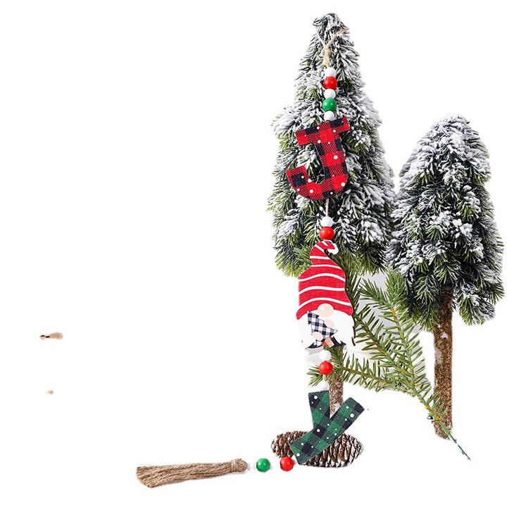 Dekorative Weihnachtsanhänger mit Weihnachtsmann-Motiv Karnz