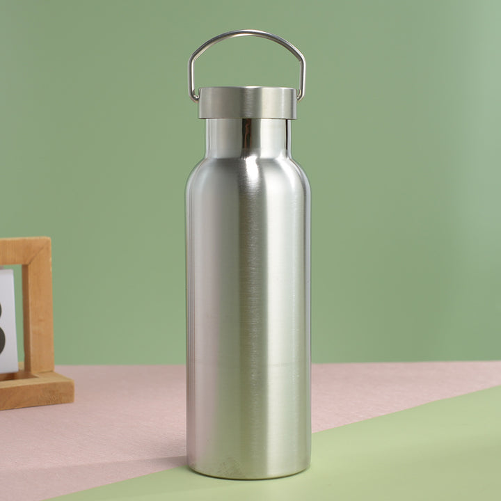 Unisex Edelstahl Wasserflasche Karnz