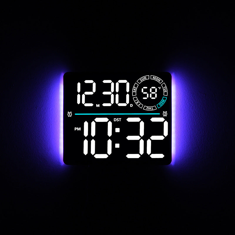 Digitale Wanduhr Karnz