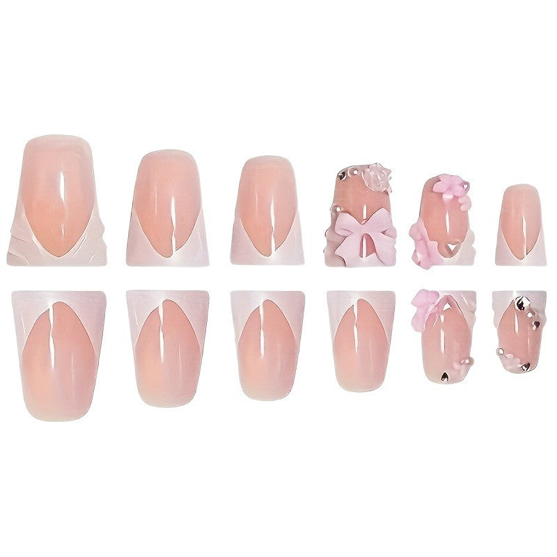 Dekorative florale Acryl-Nagelkunst Karnz