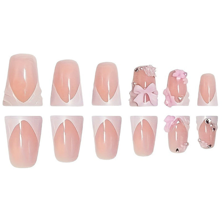 Dekorative florale Acryl-Nagelkunst Karnz