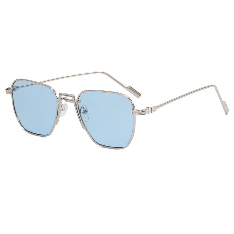 Damen modische viereckige Brille mit minimalistischer Rahmenstruktur Karnz