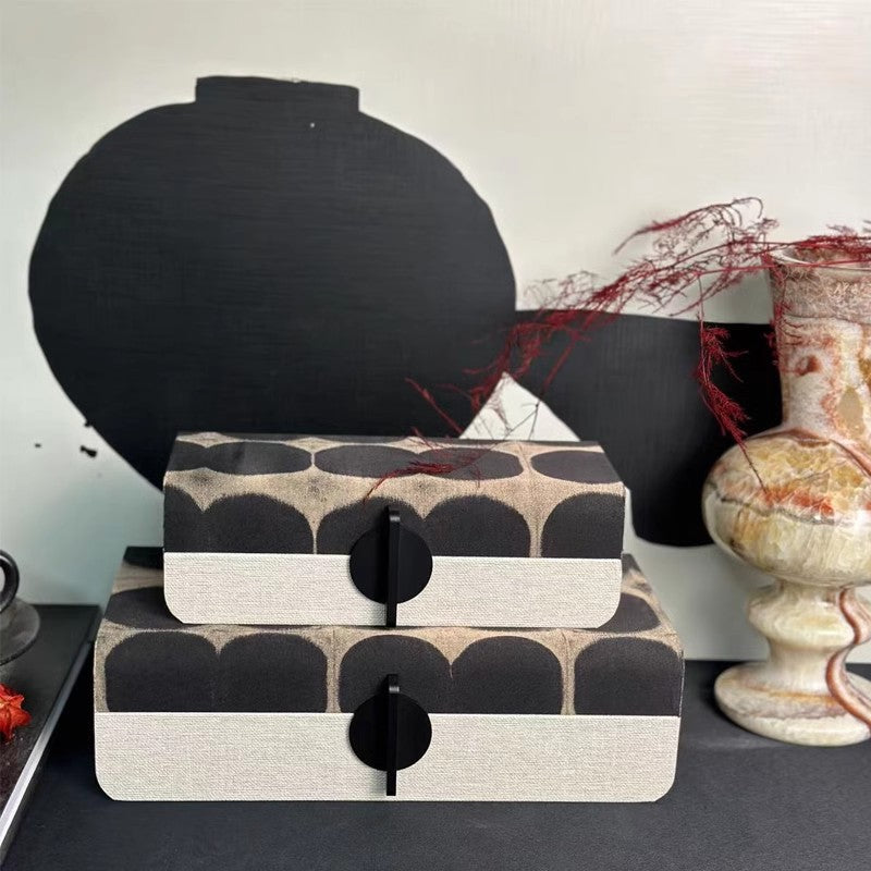 Elegante dekorative Aufbewahrungsbox-Set