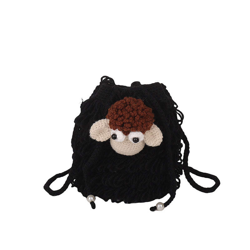 Niedlicher Tier-Themen Häkel-Rucksack