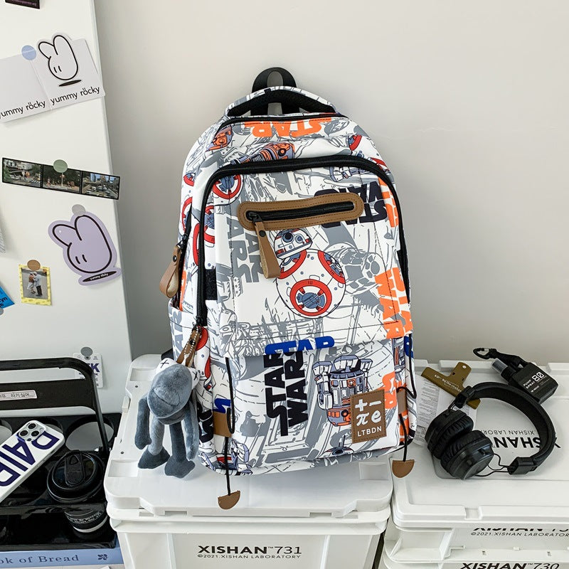 Modischer Gemusterter Rucksack Karnz