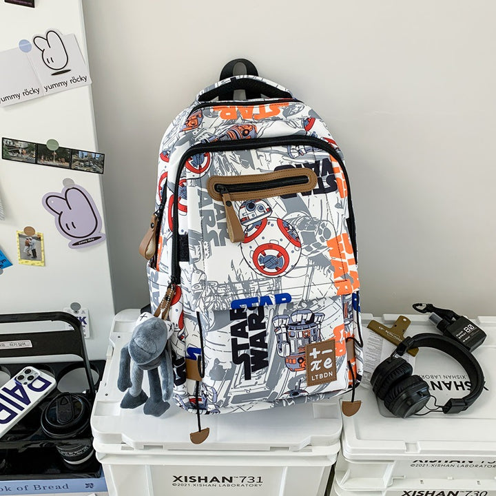 Modischer Gemusterter Rucksack Karnz