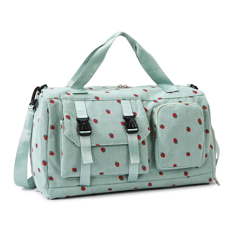 Blumenmuster Reise Duffel