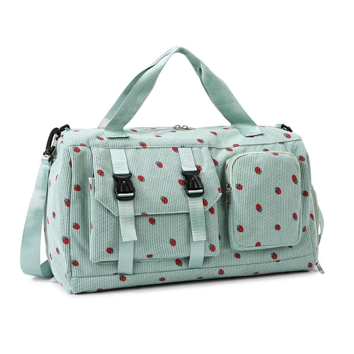 Blumenmuster Reise Duffel